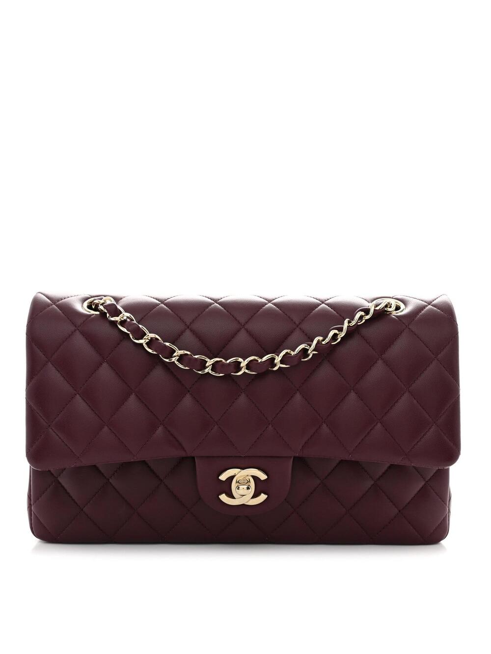 Chanel Lambskin Quilted Medium Double #376469C87B